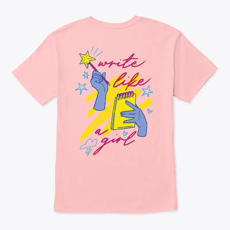 Write Like a Girl Tee